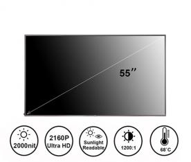 55寸（cùn）2000亮度高亮液晶屏